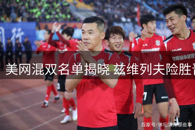 美网混双名单揭晓 兹维列夫险胜晋级 施耐德成功复仇